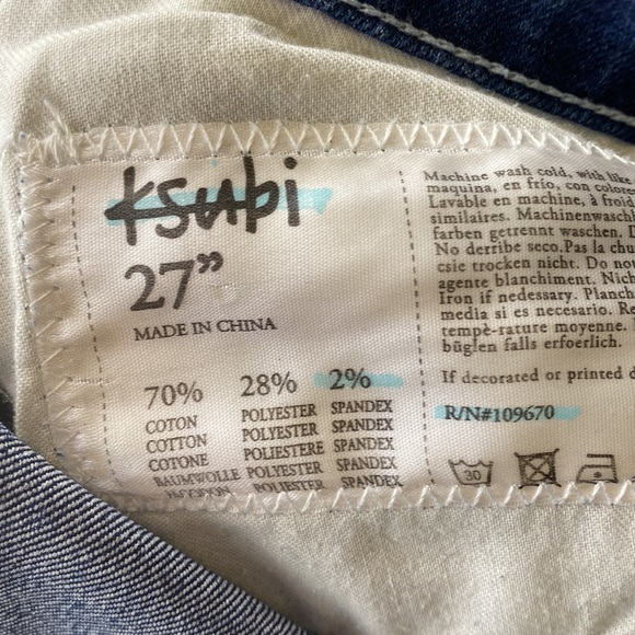 Woman’s Ksubi jeans - Picture 9 of 9